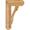 Ekena Millwork Olympic Craftsman Rough Sawn Bracket, Western Red Cedar, 6"W x 20"D x 32"H BKT06X20X32OLY04RWR - alternate 2